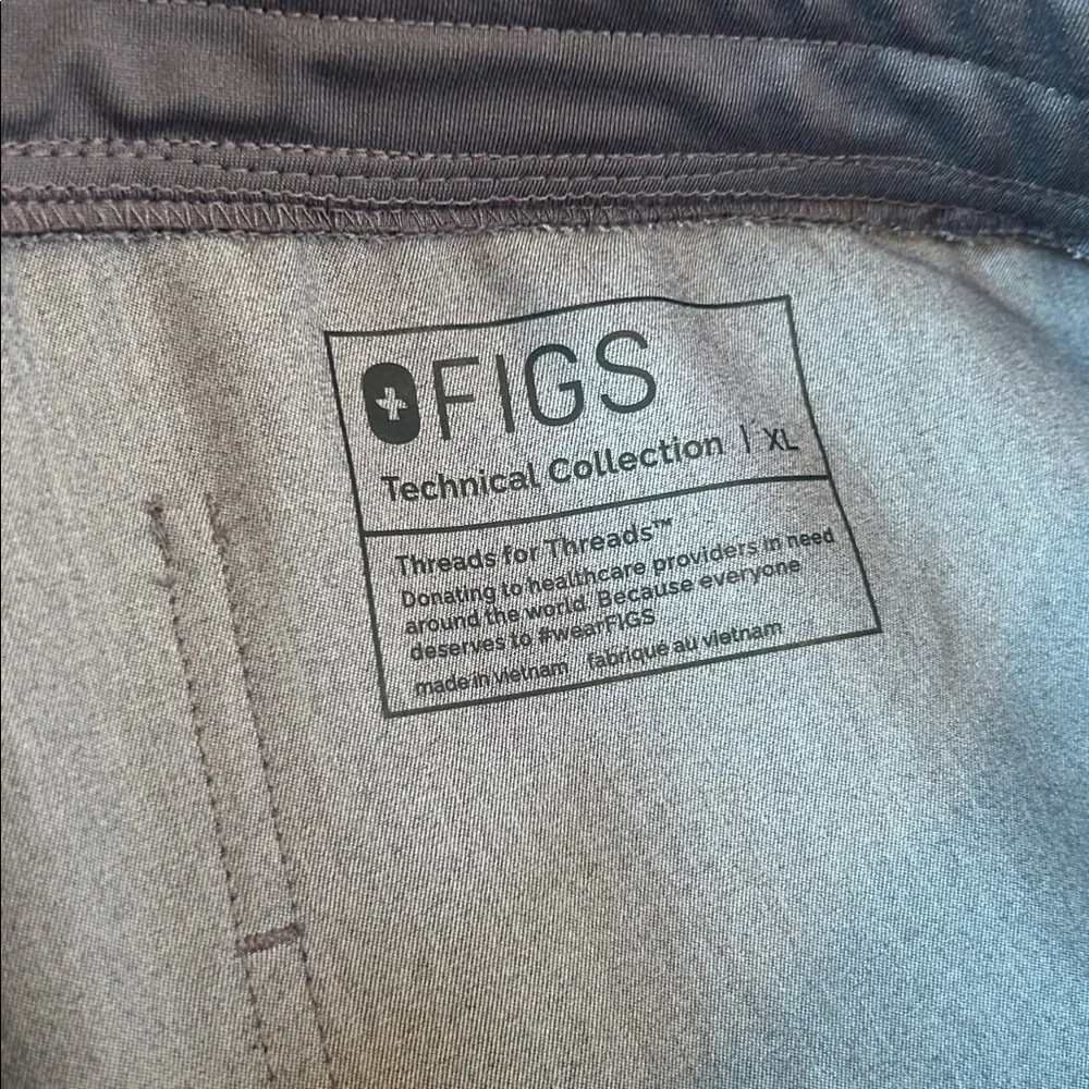Figs Like New Gray Zamora Joggers Scrub Pants Women’s XL - Picture 4 of 8